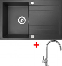 Sinks GRANDE 800 Granblack+VITALIA  